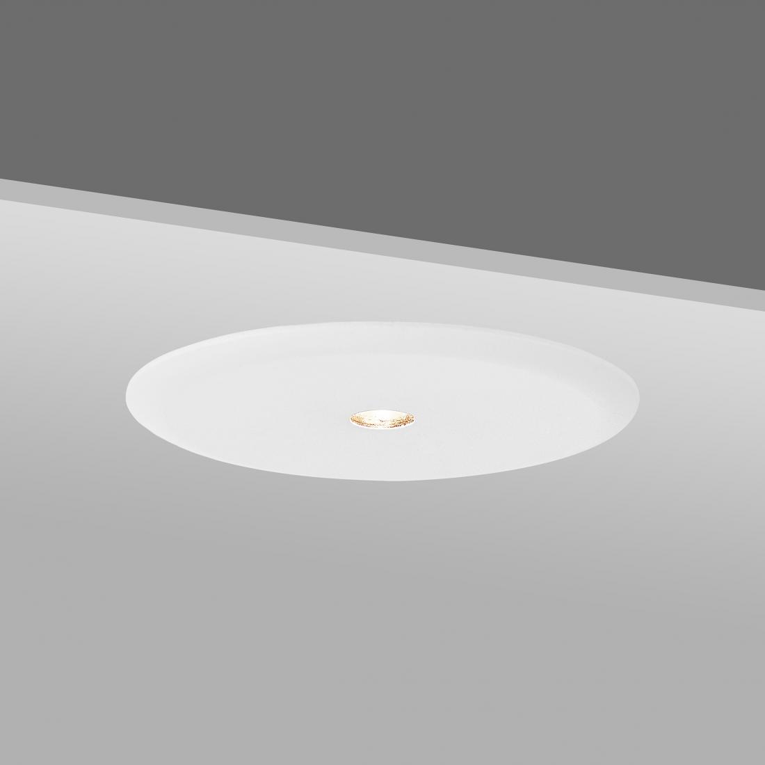 cabinet round recessed down Light