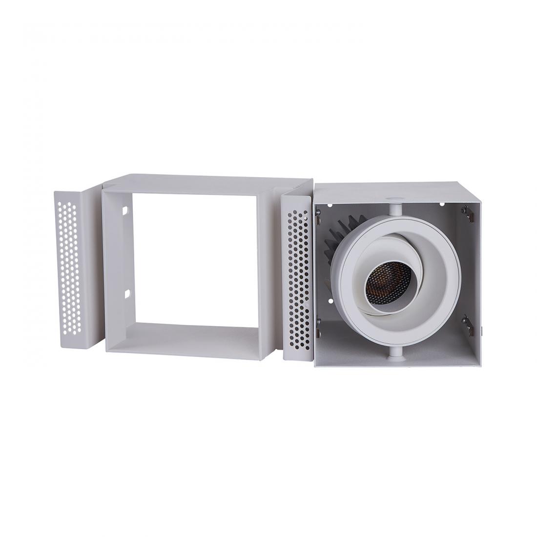10W grille adjustable LED recessed downlight
