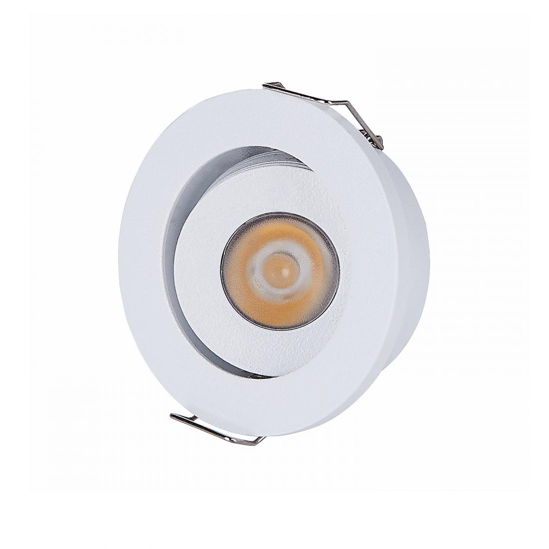 3W cabinet adjustable LED recessed spot light