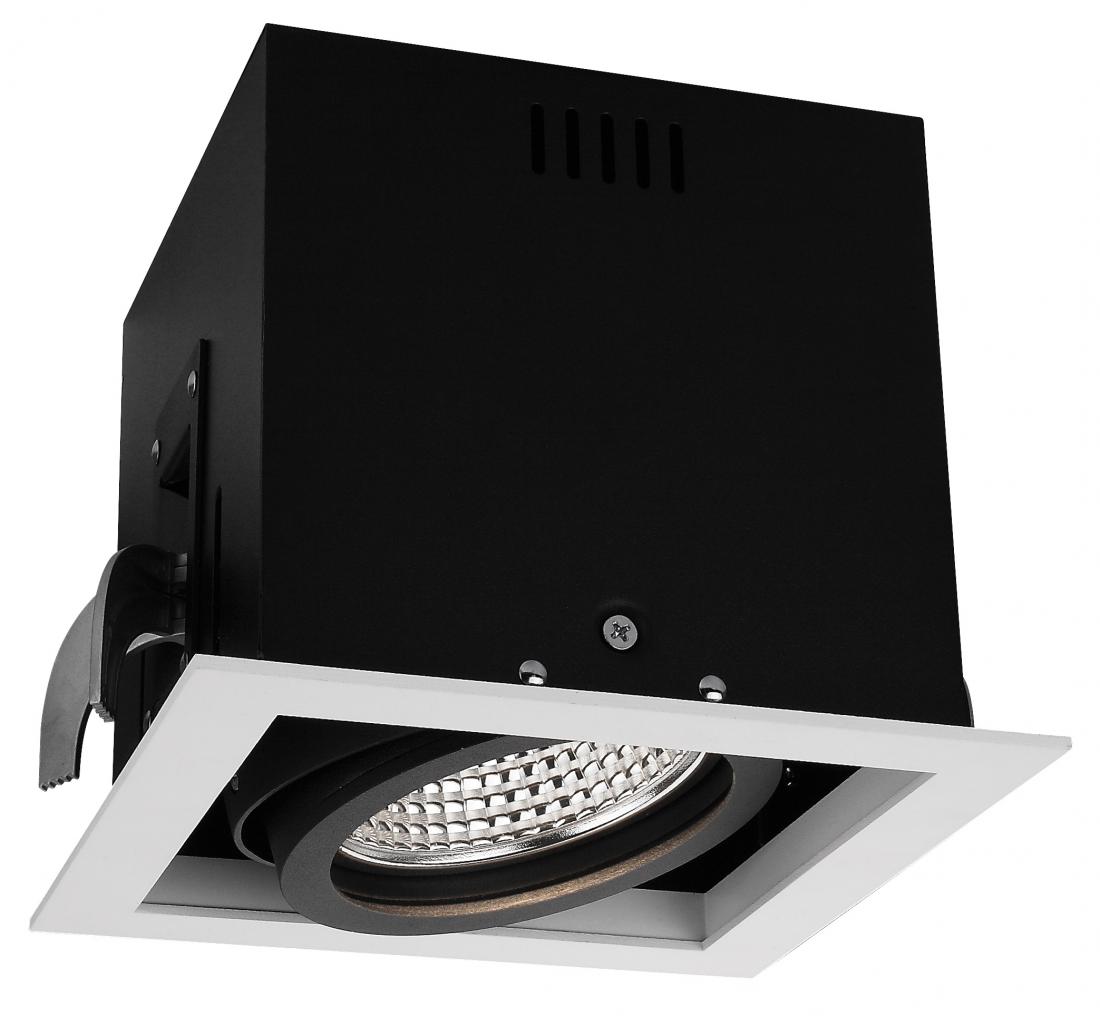 Grille recessed led downlight