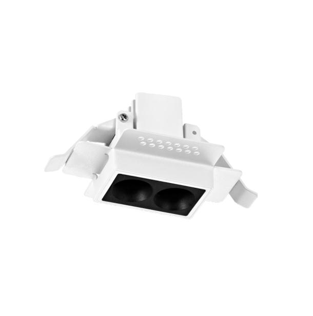 Laser Blade double head led recessed trimless downlight
