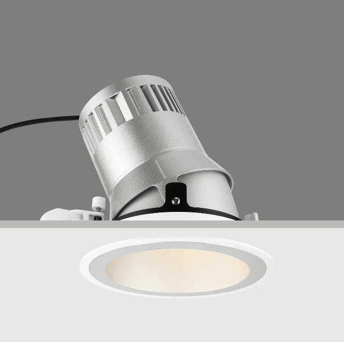 15W adjustable LED BAW recessed down light
