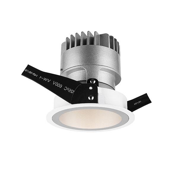 Modern Indoor IP20 Fixed 7W Recessed LED Downlight