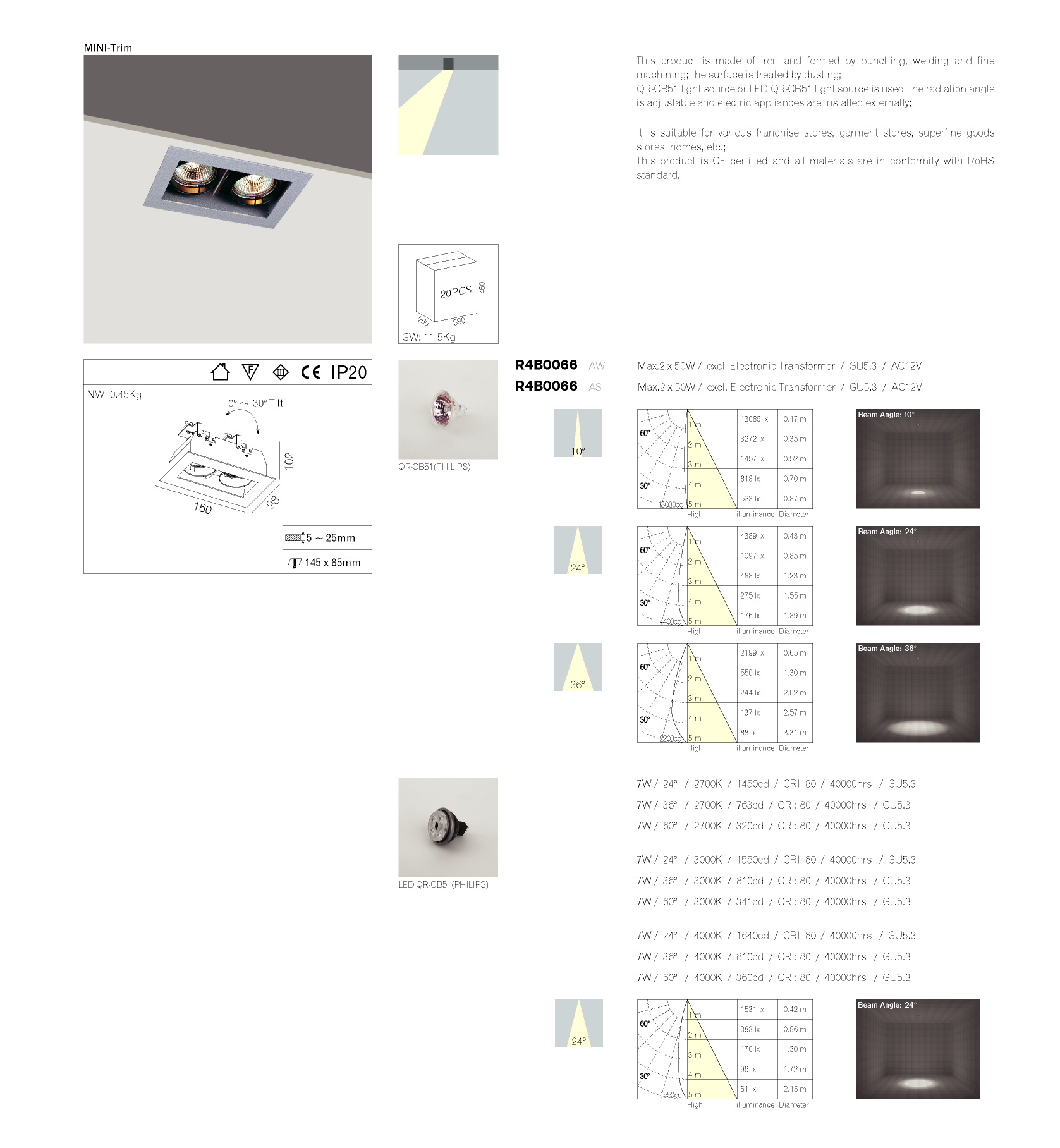 led downlight housing