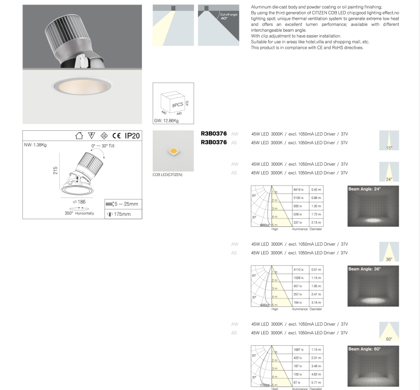 commercial downlight