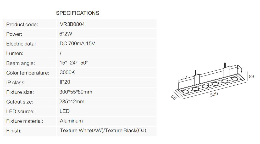 Commercial Fixed LED Downlight