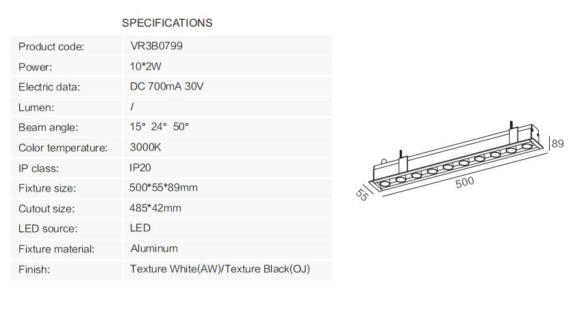 Commercial Fixed LED Downlight