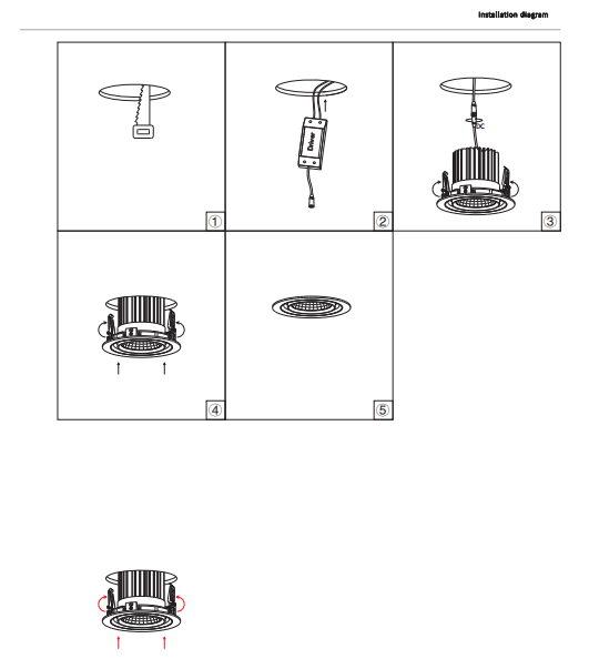 hot selling indoor downlight