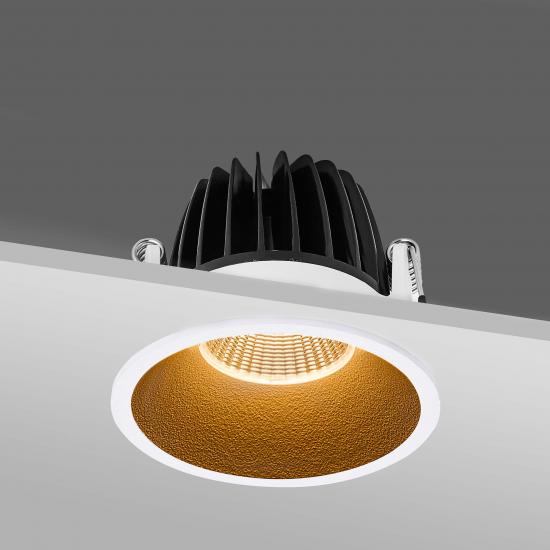Cutout 80mm LED recessed downlights