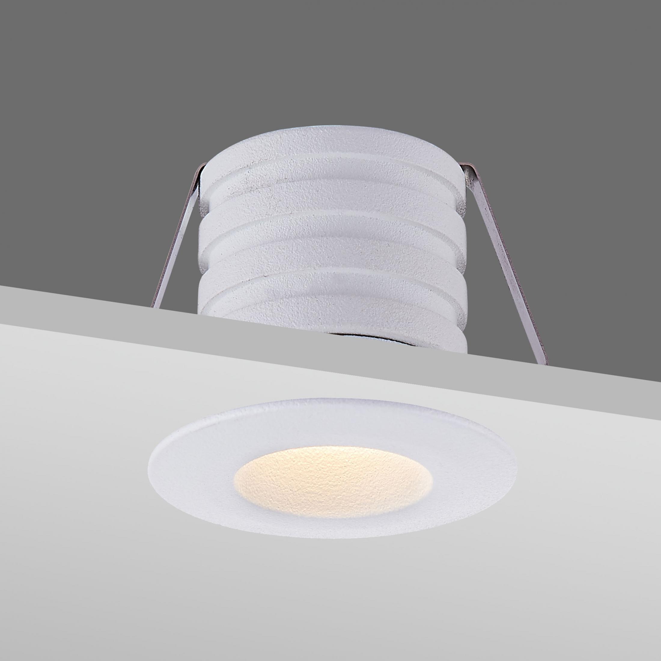 Interior recessed ceiling light