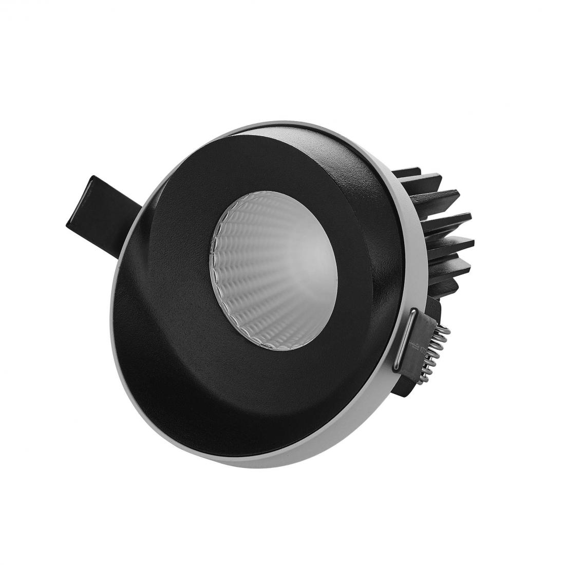 Black 10W IP56 Aluminum high CRI recessed led downlight