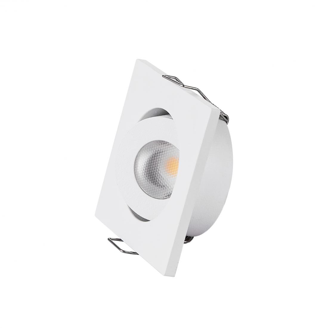 Commercial Square 3W COB LED Mini Bathroom Downlight 