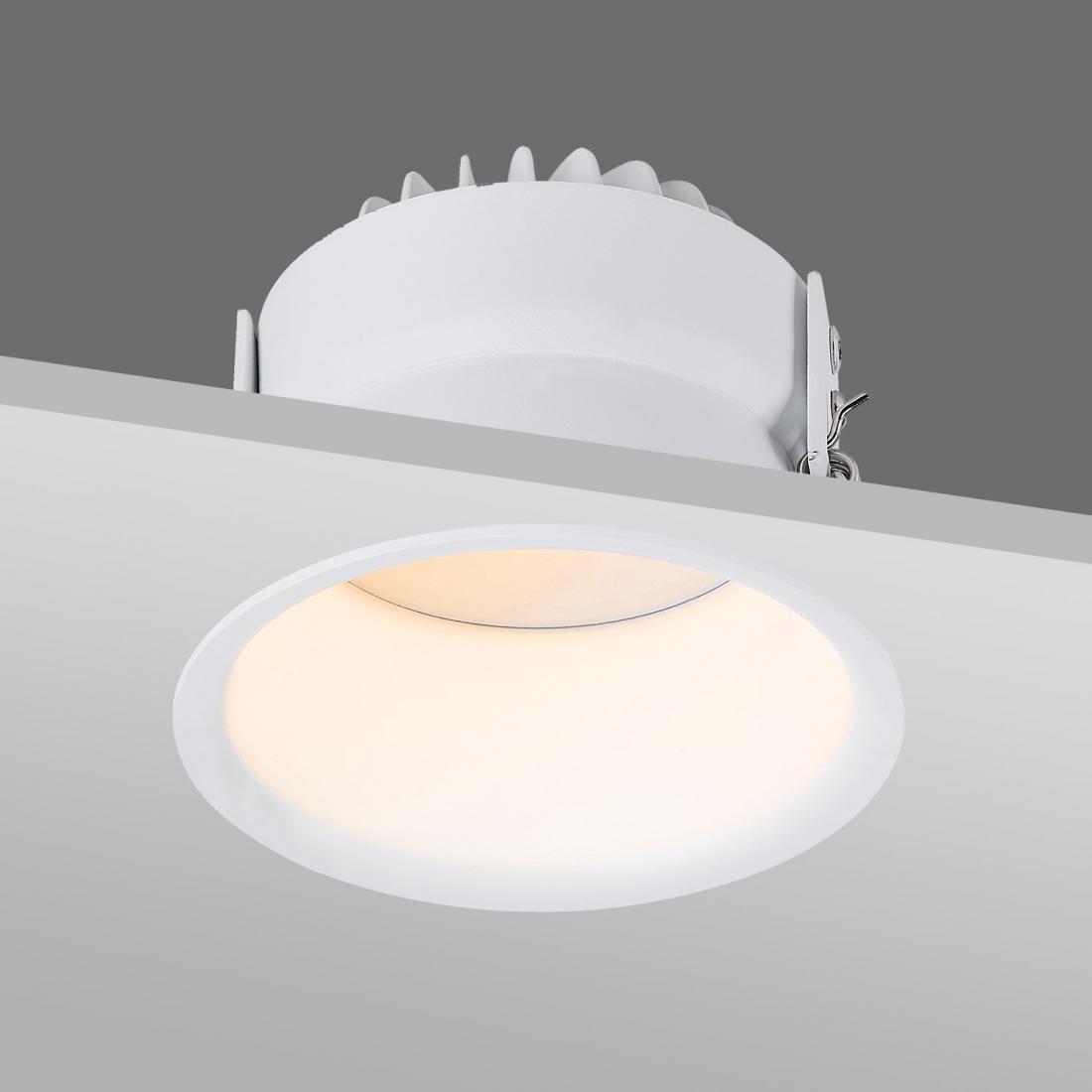 Costsaving 7W COB LED Recessed Anti-glare Waterproof Downlight 