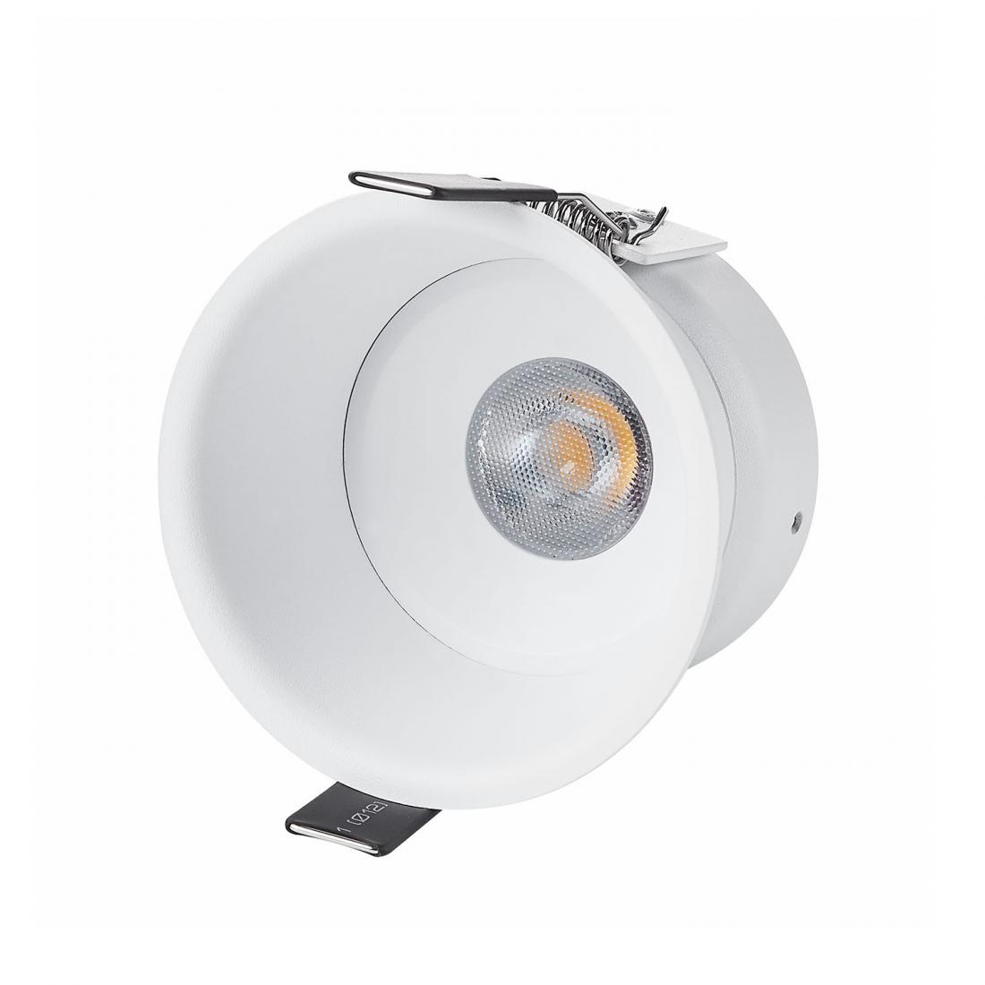Costsaving 7W COB LED Recessed Anti-glare Waterproof Downlight