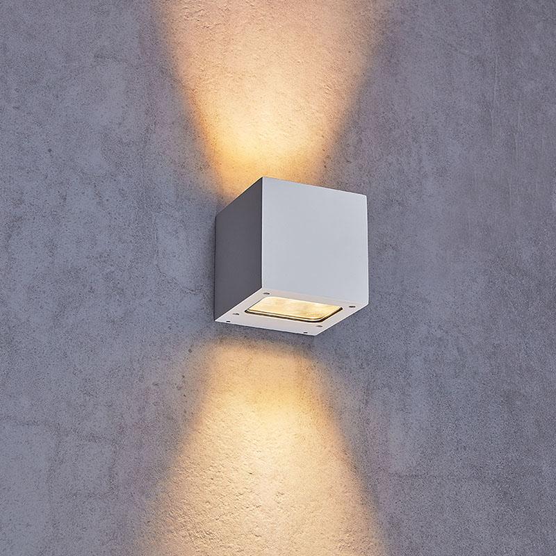 3w square outdoor waterproof led wall lamp light 