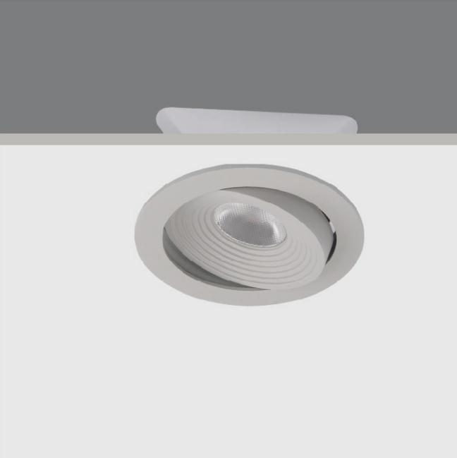 adjustable recessed down light