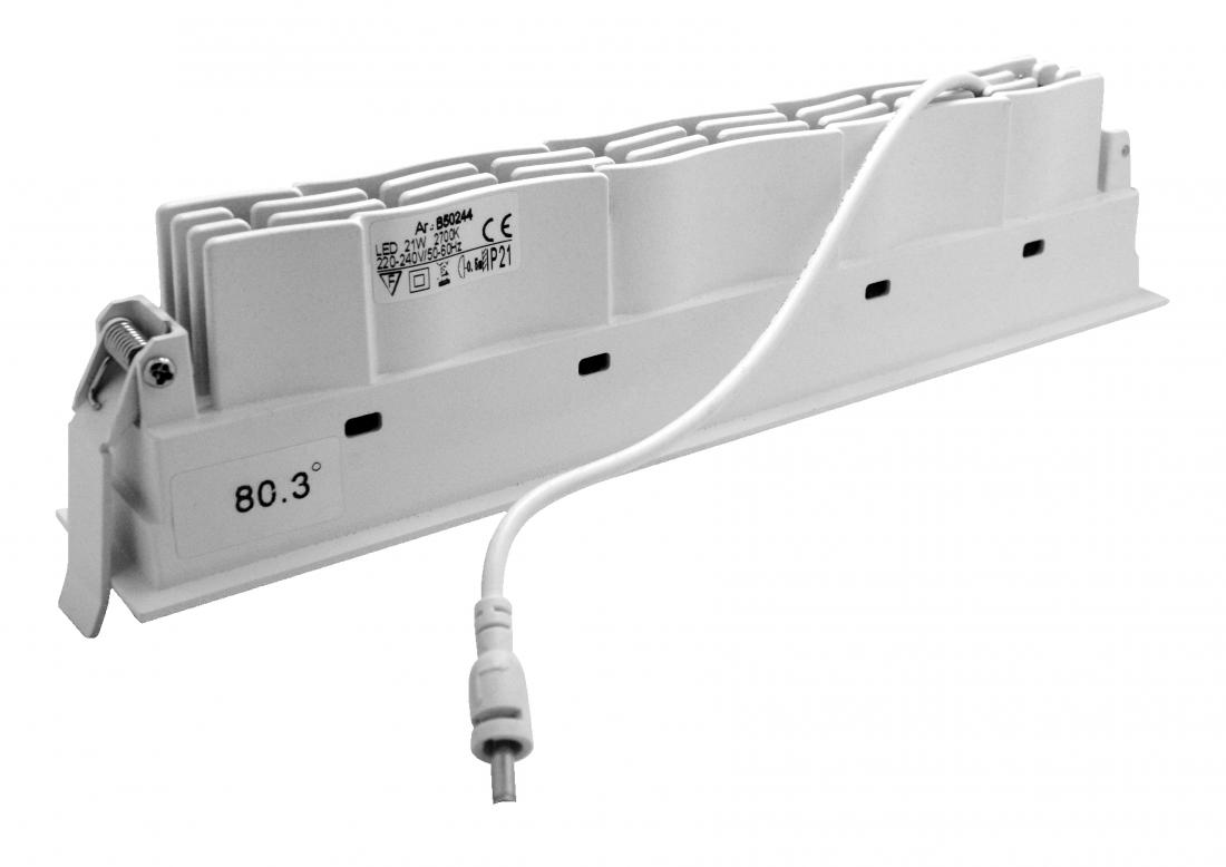 Recessed 21W LED Linear Wallwasher Downlight