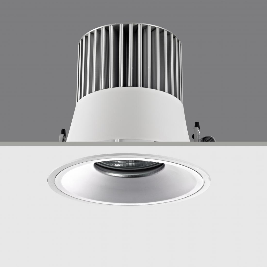 IP20 High Lumen Recessed LED Downlight 60 Watt