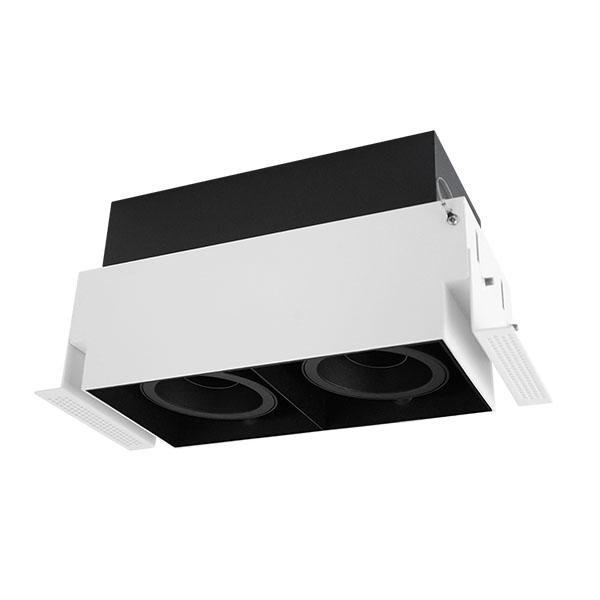 Vellnice New 37V 2*10W Recessed Square Downlights 