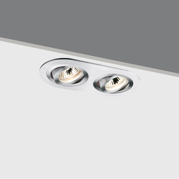 Halogen double heads MR16 Downlight