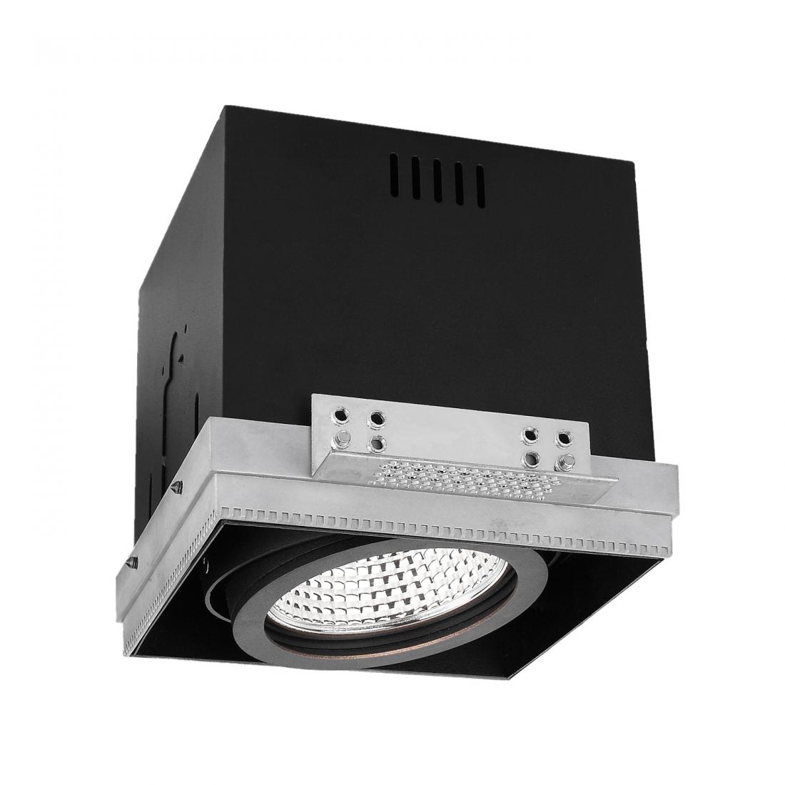 Grille recessed led downlight