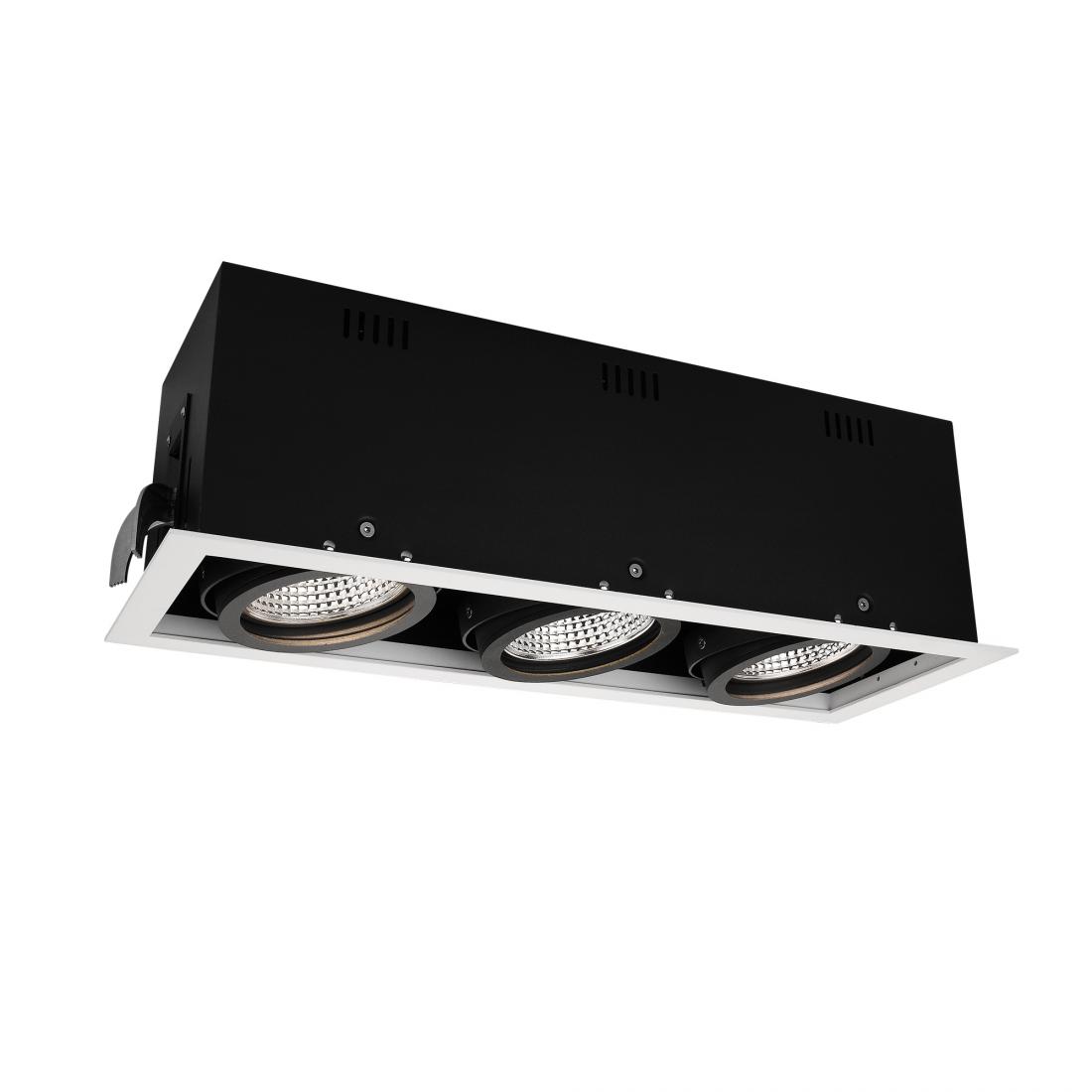 Tripple Head Commercial Downlight 60 Watts