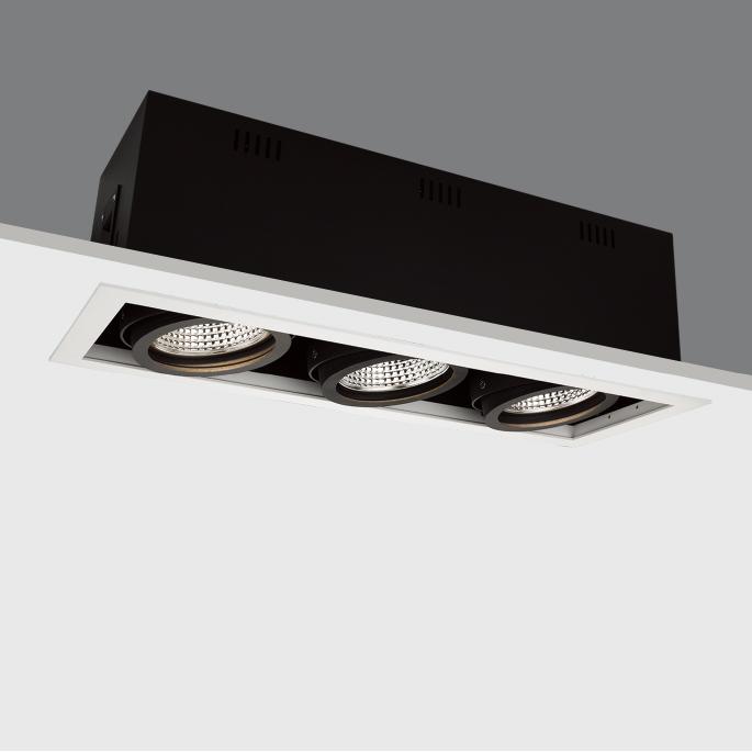 deep recessed commercial downlight