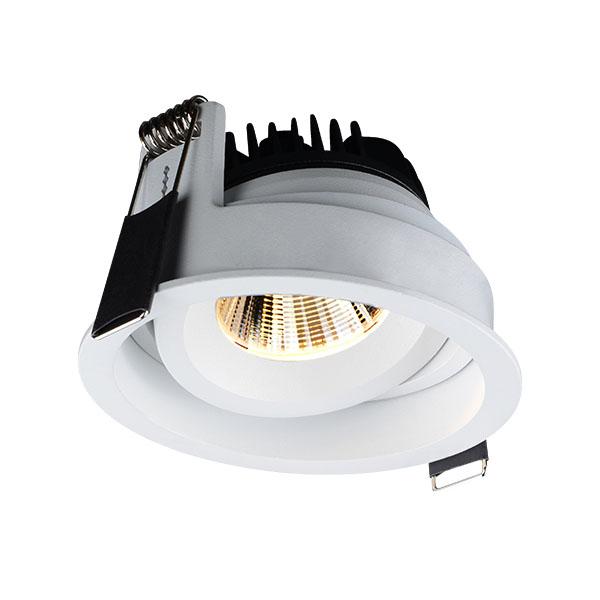 High CRI IP20 Fixed 7W COB LED Downlight