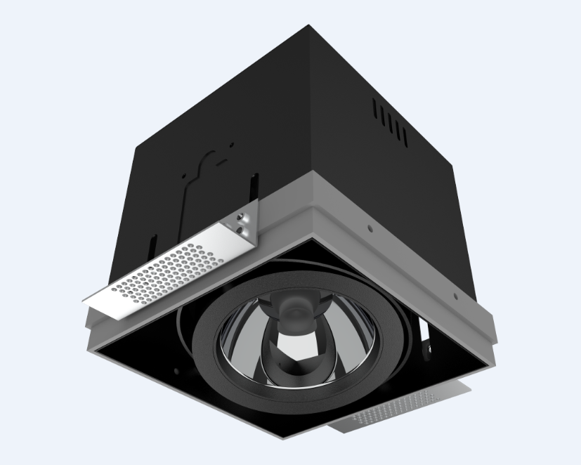 15W Tiltable Trimless COB Junction Box Downlight