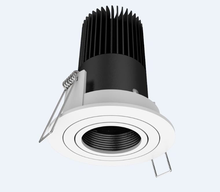 Interior ceiling recessed downlight