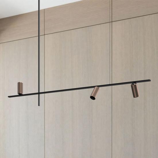Nordic Design high lumen Linear indoor Hanging lamp Chandelier LED Pendant Light 10W